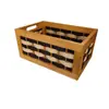 En Stock Modelo Nuevo Cesta de Almacenamiento de Madera y Ratán Caja de Almacenamiento de Escritorio Sala de Estar del Hogar Contenedor de Almacenamiento para Libros, Snacks y Misceláneos