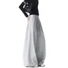 Pantalones de chándal deportivos de retazos a rayas para mujer y hombre, pantalones de baile holgados de pierna ancha para otoño, pantalones versátiles y adelgazantes de largo completo