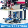 Máquina de Serigrafia Curva Alinhamento Servo Copo Plástico Copo de Chá com Leite Máquina de Impressão Cursor Máquina de Serigrafia Circular de Cor Única e Dupla