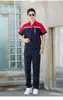 Roupas de Trabalho de Verão Terno Masculino e Feminino Manga Curta Fino Respirável Bolsa Grande Roupas de Ferramentas Fábrica de Ferramentas Fábrica de Reparo Automotivo Roupas de Proteção ao Trabalho Roupas de Trabalho