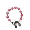 Nueva pulsera de cuentas de cristal de flor caliente, pulsera de cuentas colgantes de plata tailandesa de imitación, pulsera para estudiantes, pequeño regalo, tienda de 2 yuanes