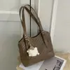 Bolsa Grande Capacidade Nova Outono 2026 Transfronteiriça, Bolsa Tote Versátil de Alta Qualidade, Bolsa de Mão e Bolsa de Ombro Feminina para o Dia a Dia