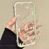 Adecuado para Funda de Teléfono Huawei Pura80, Lindo Dibujo Animado P50 Pro Modelo Nuevo, Silicona de Borde Completo con Pequeño Diseño Floral y Conejo de Orejas Largas
