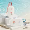 Bolsa Impermeable de Almacenamiento para Natación, Bolsa Deportiva y de Fitness Portátil de Gran Capacidad, Bolsa para Guardar Traje de Baño de Playa, Neceser Multifuncional