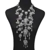 Collar de Joyería de Venta Caliente Transfronterizo Clásico Europeo y Americano Moda Diamante Largo Multicapa Cadena Corporal Cadena de Cintura en stock