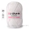 4 Ovillos de Hilo de Algodón Leche de Grosor Medio Hilo para Bebé Kit de Materiales para Tejer Crochet Hecho a Mano DIY Ramo de Muñeca