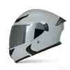 Capacete Articulado para Motocicleta Voss Novo Padrão Nacional, Lente Dupla, Para Todas as Estações, Capacete Integral Unissex, Capacete de Verão, Certificado 3C