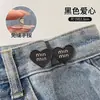 Herramienta para ajustar jeans, broche ajustable para cambiar el tamaño de los pantalones, faja de cintura con forma de corazón, pasador para arreglar ropa