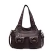 Bolsa de Hombro Cruzada de Gran Capacidad de Moda Modelo Nuevo 2025 para Madres de Mediana Edad, Bolso Casual para Mujer