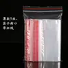 No. 7 Bolsas Transparentes Sellables Auto-Sellantes 14*20 Bolsas de Plástico Pe Espesado para Empaque de Alimentos y Snacks de Manzana Roja