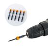 WM65L cabeza de lote con anillo magnético fosfatado negro doble cabeza cruzada S2 destornillador eléctrico anillo magnético lote magnético fuerte lote