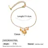 Pulsera Taina de Acero Inoxidable Europea y Americana Simple y de Alta Gama Estilo Playa Palmera Estrella de Mar Pulsera con Goteo de Aceite Lujo Accesible Nicho para Mujeres
