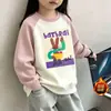 Sudadera Fina para Niña Estilo Coreano Dulce Linda Estampado de Dibujos Animados Jersey Top Nuevo Elegante para Primavera y Otoño de Bebé