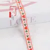 Fita Jacquard Borda de Orelha Coração 1,5cm Têxtil Lar Decoração de Janela Decoração de Roupas Renda Artesanal DIY Acessórios