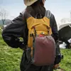 Mochila Leve à Prova d'Água de Grande Capacidade para Homens e Mulheres, Fivela de Peito e Cintura para Uso Externo, Bolsa de Viagem, Mochila de Montanhismo, Mochila de Caminhada