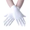Chunqiu Luvas de Mão Novas para Mulheres Leite de Seda Elásticas Curtas Finas Respiráveis Etiqueta Performance Dança