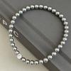 Sob Rong Tree Prata Esterlina S925 Pérola de Imitação Cubo de Açúcar Pulseira Feminina Nicho de Blogueira High-End Pulseira Ins Novo Estilo Joias de Mão