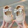 Zapatos de Princesa para Niñas, Zapatos Pequeños de Cuero Antideslizantes de Suela Blanda, Zapatos para Bebés Niñas Primavera y Otoño, Zapatos para Bebés y Niños Pequeños, Zapatos para Caminar para Niños