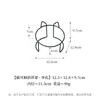 Soporte de Hierro para Comedero de Mascotas, Soporte de Hierro en Forma de Cruz, Soporte Integrado para Comedero de Mascotas, Soporte de Hierro Elevado que Protege el Cuello, Soporte Anti-Derrames para Comedero de Perros y Gatos