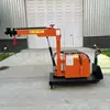 Guindaste Hidráulico Elétrico Móvel Pequeno Recarregável Equipamento de Manuseio e Levantamento para Oficina Guindaste de Tubo para Armazém Móvel