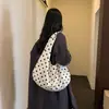 Bolsa de Lona de Gran Capacidad para Mujer 2026 Nueva Moda Casual de Verano Bolso Versátil de Hombro Único para la Escuela Viajes Diarios Bolso Tote