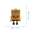 Pingente de aquário tanque de peixes azul mergulhador gordo decoração pingente de suspensão Bob Esponja vendas diretas da fábrica