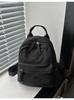 Mochila de Lona 2024 Nuevo Estilo Coreano Color Sólido Mochila Pequeña para Pareja Mochila Pequeña Casual de Viaje para Mujer