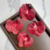 Horquilla de cabeza de flor Phalaenopsis Diadema de flor Materiales florales para manualidades Accesorios para el cabello Accesorios de boda Flores artificiales Flor de recuerdo Ramo de flores