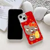 Funda de Teléfono Móvil para Mujer de Dibujos Animados Anime Crayon Shin-Chan Manzana 18Promax Funda Protectora con Espejo Iphone17 al por Mayor