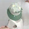 Sombrero de Pescador para Bebé de Verano Unisex para Niños con Chal, Sombrero de Sol de Malla de Secado Rápido para Bebés con Ala Grande