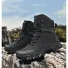 Botas de Deserto Transfronteiriças 2026 para Outono e Inverno, Botas Militares de Cano Alto para Exterior, Botas Táticas de Tamanho Grande para Entusiastas Militares