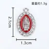 Acessórios Criativos de Personagem Pingente Charme Único com Strass e Esmalte Liga Metálica Peças de Joia DIY Brincos Pulseira Colar Atacado