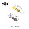 Lantejoulas de hélice acessórios de pesca atacado mosca Luya isca DIY trator modificado lâmina espiral pequenos acessórios