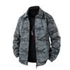 Nueva Chaqueta Camuflaje de Dos Aperturas Xiyin Amazon Transfronteriza para Hombre Primavera y Otoño Estilo Coreano Cuello Vertical Juvenil Ancha