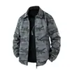 Chaqueta Reflectante Camuflada para Hombre para Exteriores Transfronteriza Primavera y Otoño Delgada Moda Estampada Abrigo Reflectante