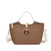 Bolso de Embrague Ligero para Llevar Bebés, Almacenamiento de Biberones en un Hombro, Bolso Pequeño de Hombro para Cochecito, Lindo Bolso para Madre y Bebé, Bolsa para Guardar Pañales