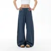 Design Americano Desconstruído Calças de Moletom Esportivas Casuais Masculinas e Femininas Nova Coleção Primavera e Outono Marca da Moda Retro Soltas de Pernas Largas Calças da Moda