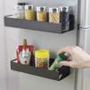 Estante colgante de adsorción magnética para refrigerador, estante colgante de pared lateral, estante de almacenamiento de cocina, estante de almacenamiento, caja de almacenamiento para el hogar