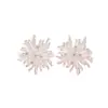 Pendientes de Fuegos Artificiales Estilo Nuevo para Mujer, Nicho Coreano Elegantes, Pendientes Versátiles, Estilo de Lujo Accesible Personalizado, Pendientes de Moda de Gama Alta