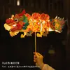 Linternas Portátiles para el Festival de Medio Otoño, Materiales DIY para Niños, Linternas de Estilo Antiguo, Linternas de Papel Luminosas, Linternas de Pez Dorado al por Mayor