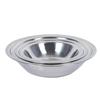 Tamaño Doble Acero Inoxidable Tamaño Doble Nido Doble Cocina con Cuenco para Verduras Cuenco Comercial Cuenco Grueso para Sopa Pequeño Cuenco de Hierro Cuenco para Arroz Pequeño Cuenco para Sopa