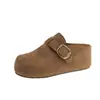 Zapatos Birkenstock Retro con Suela Gruesa para Aumentar Altura para Mujer, Nuevo Modelo Primavera y Otoño 2026, Mocasines Ligeros Cerrados sin Cierre