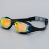 Gafas de Natación Impermeables Antivaho Galvanizadas HD Personalizadas para Adultos Gafas Profesionales de Competición y Carreras