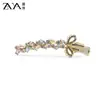 Pinza para el pelo Elegante y Exquisita con Forma de Mariposa y Moño de Pedrería para Mujer, Pinza Lateral de Lujo para Flequillo, Accesorio para el Cabello de Gama Alta