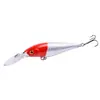 Atacado Transfronteiriço 11cm/10.5g Plástico Isca de Peixe Biônica Minnow de Língua Longa 10 Cores Isca Artificial Colorida