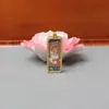 Pingente Tangka de Aço Titânio Pequena Barra de Ouro Amuleto Buda Pingente Pintado à Mão Dourado Oito Grandes Deuses Guardiões Zaki Lhamo Tara Verde