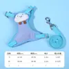 Nova guia de cachorro, coleira peitoral para pet, guia para cachorro Teddy, guia para passear com cachorro Bichon, guia para cachorro pequeno, coleira peitoral para cachorro