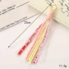 Accesorios Colgantes para Mochila Escolar de Encaje Nuevo de Verano Miu Tela a Cuadros Bicolor Cuerda Trenzada Colgante para Teléfono Móvil