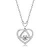 Collar de Plata S925 Rueda de la Fortuna para Mujer, Collar Versátil y Reconfortante con un Diseño de Nicho y Alta Gama, Regalo para Novia