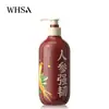Comércio Exterior KORMESIC Todo Inglês Ginseng Ganoderma Shampoo Cuidado Hidratante para Cabelo Fabricante Em Estoque
